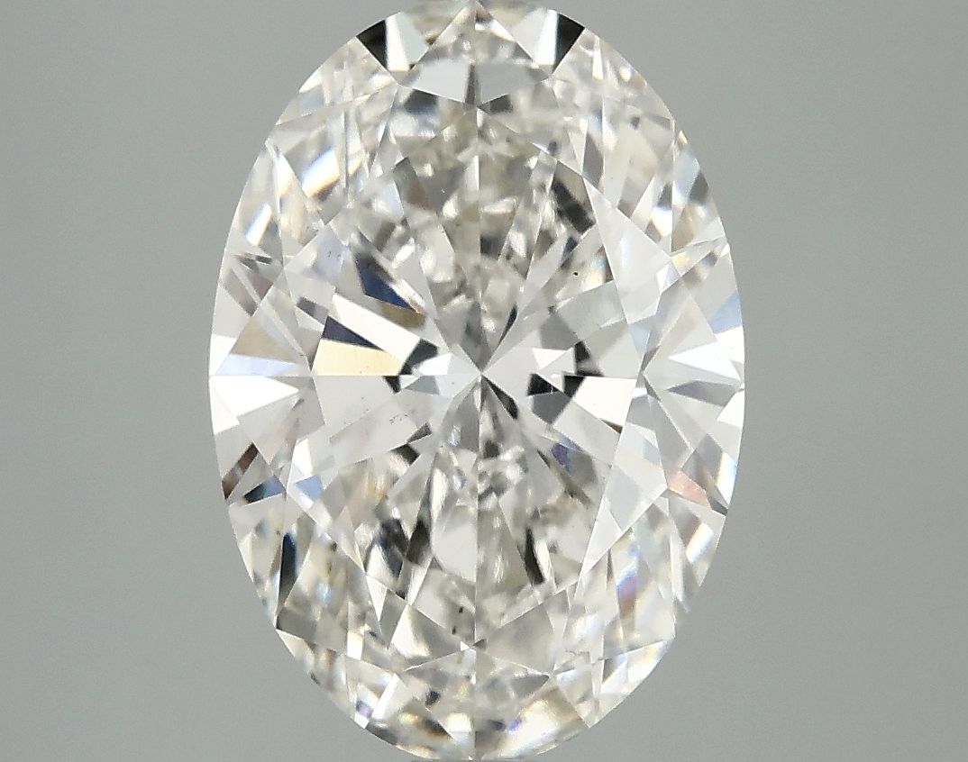 3.84 ct. oval Lab Grown Diamond front image