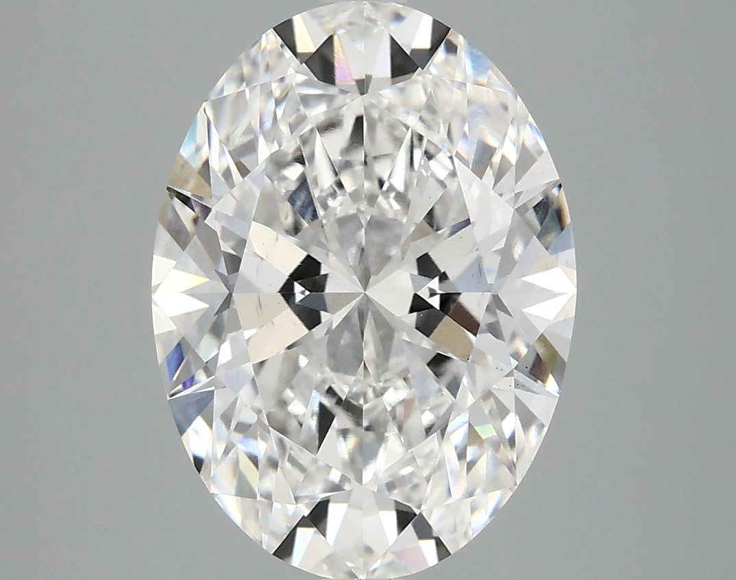 4.08 ct. oval Lab Grown Diamond front image