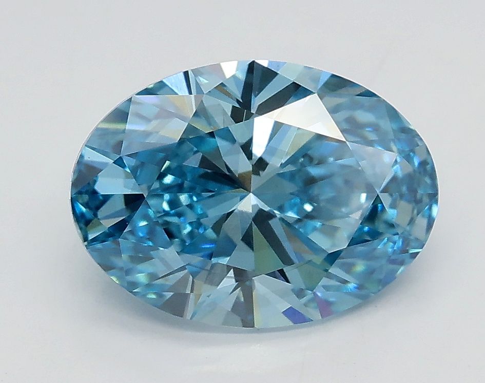 2.02 ct. oval Lab Grown Diamond front image