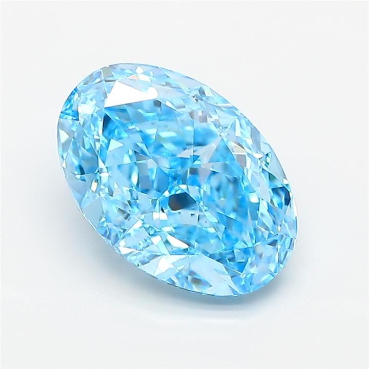 4.03 ct. oval Lab Grown Diamond front image