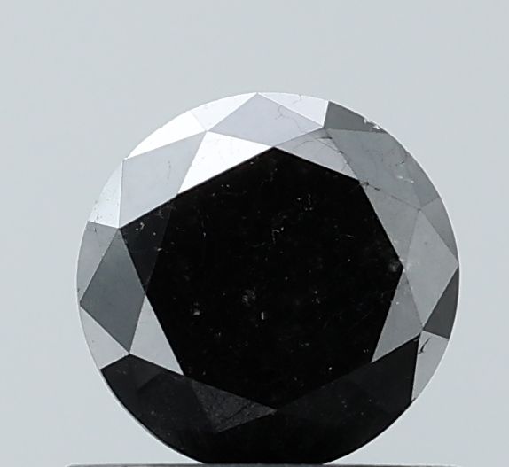 0.85 Carat Round Diamond Black VS1