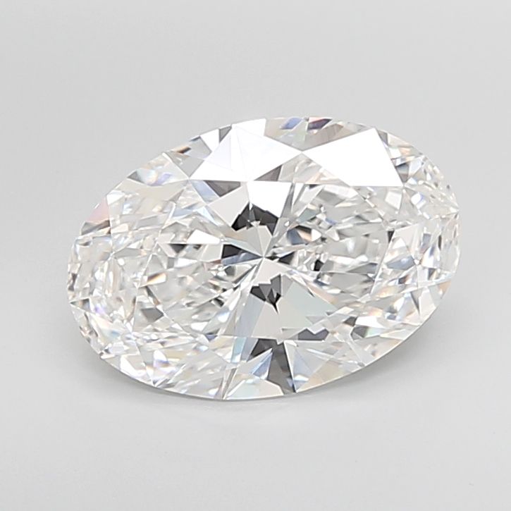 6.06 ct. oval Lab Grown Diamond front image