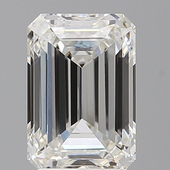 2.57 ct. emerald Lab Grown Diamond front image
