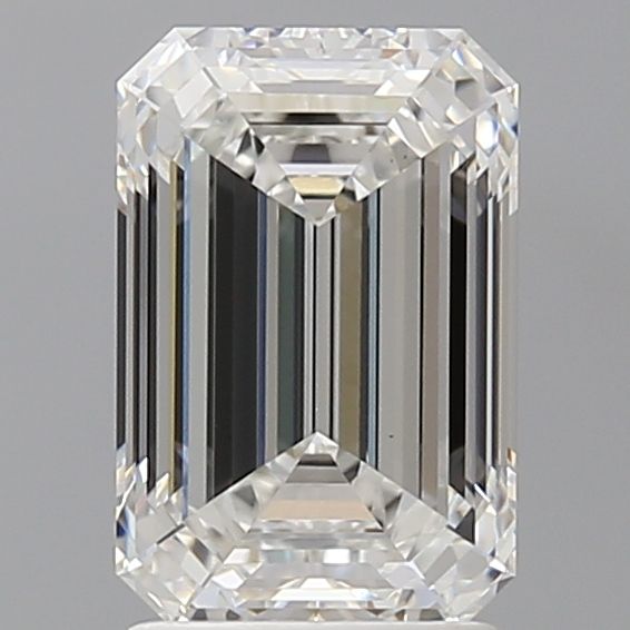 2.55 ct. emerald Lab Grown Diamond front image