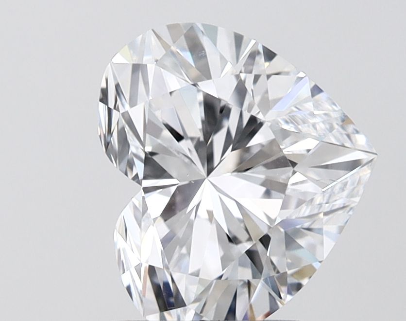 2.54 ct. heart Lab Grown Diamond front image