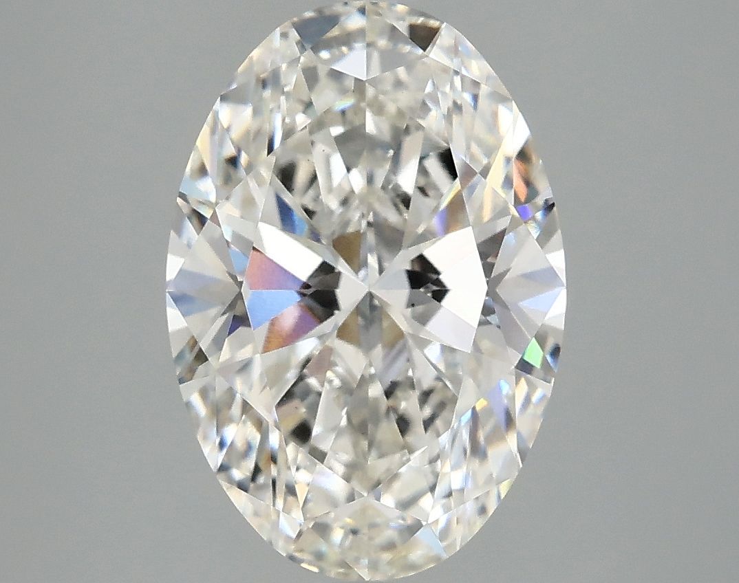 3.02 ct. oval Lab Grown Diamond front image