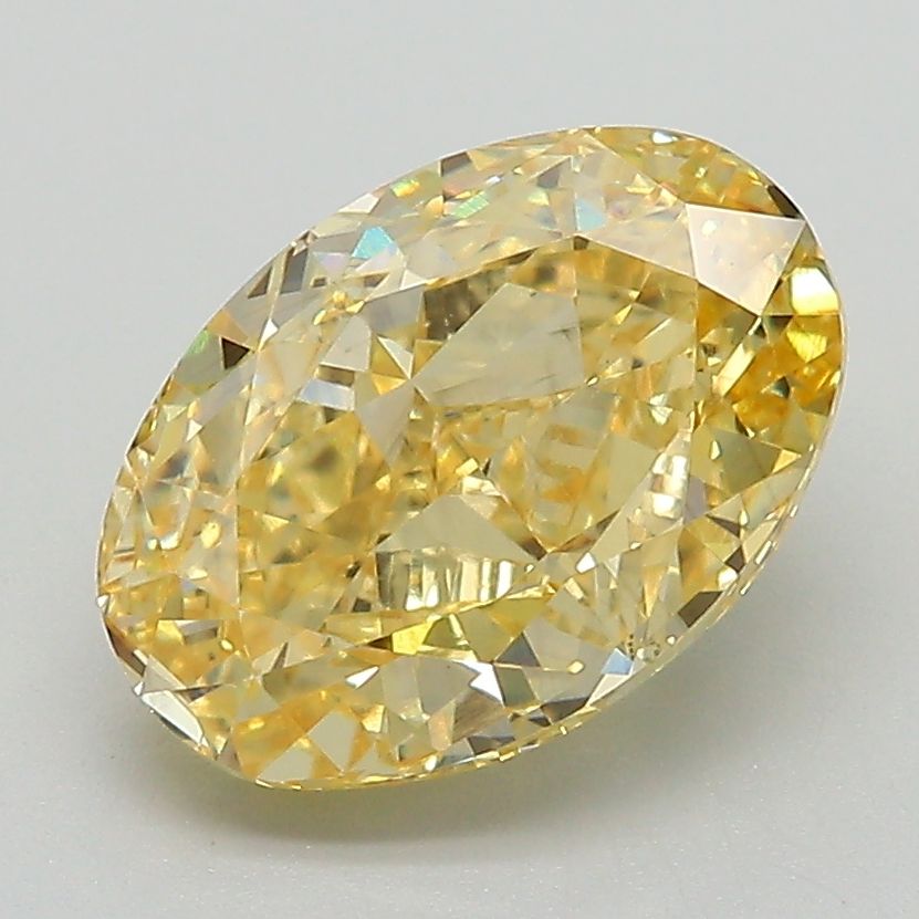 3.01 ct. oval Lab Grown Diamond front image