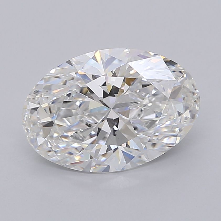 3.06 ct. oval Lab Grown Diamond front image