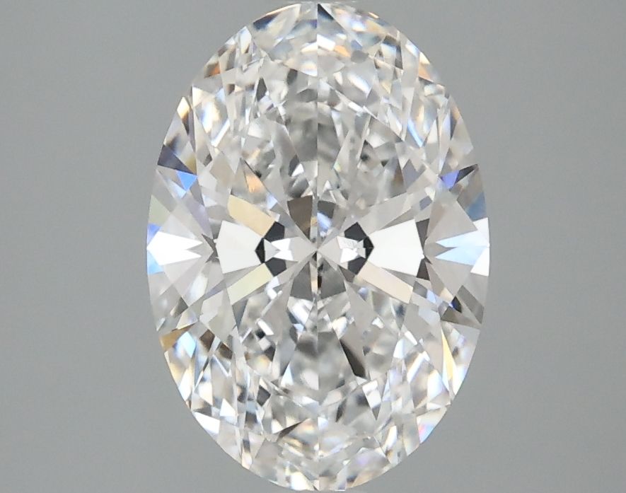 2.10 ct. oval Lab Grown Diamond front image
