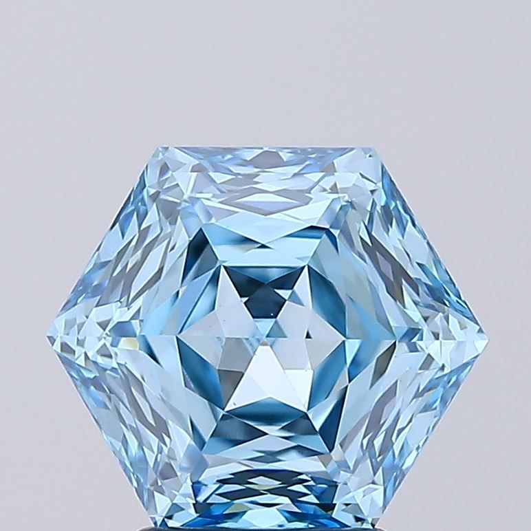 3.08 ct lab-grown Hexagonal Diamond