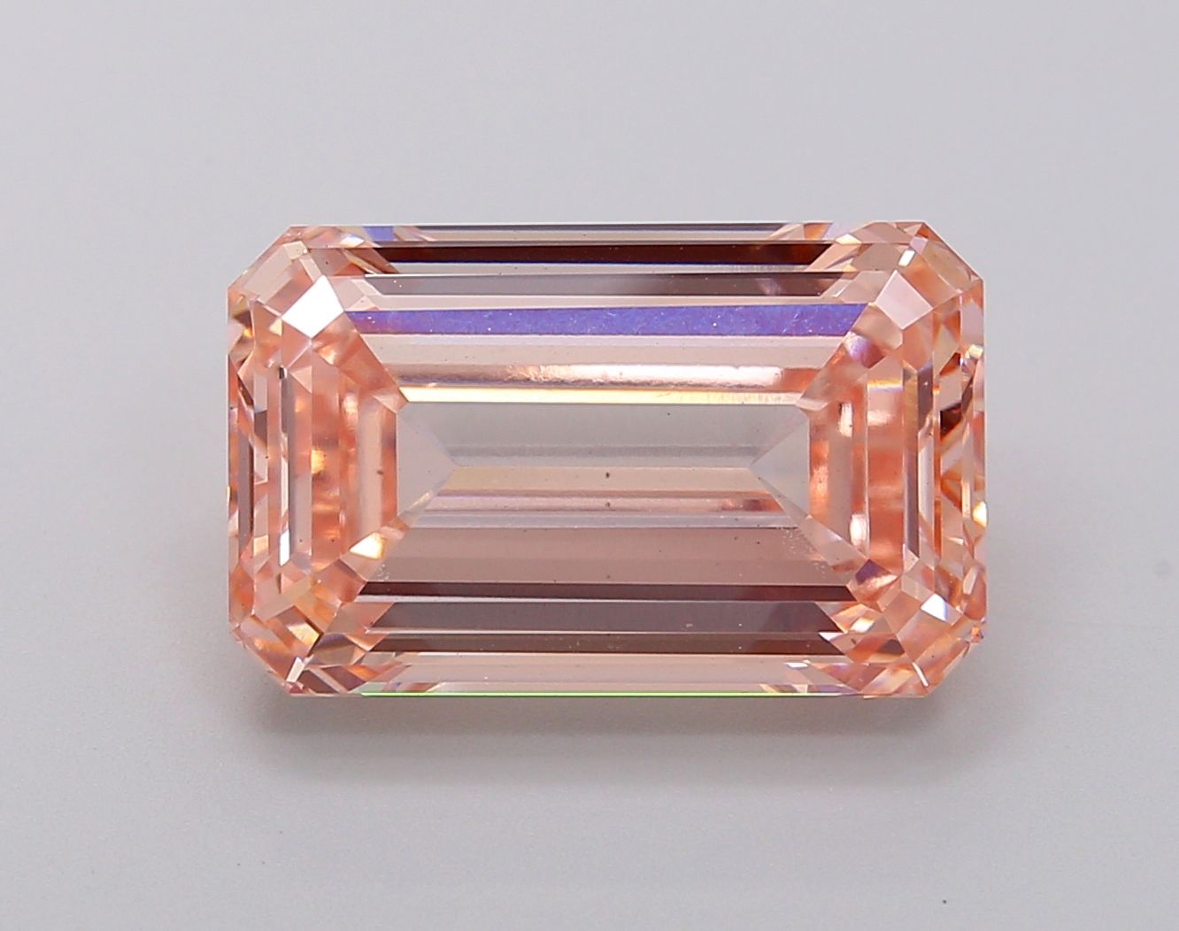 7.80 ct. emerald Lab Grown Diamond front image