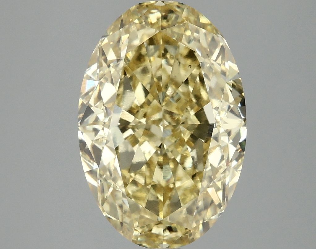 4.10 ct. oval Lab Grown Diamond front image