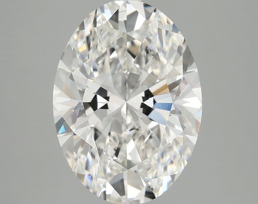 4.10 ct. oval Lab Grown Diamond front image