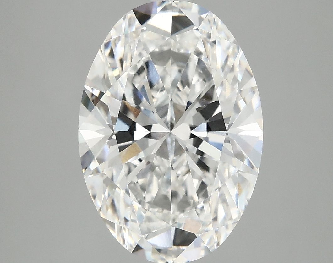 3.95 ct. oval Lab Grown Diamond front image