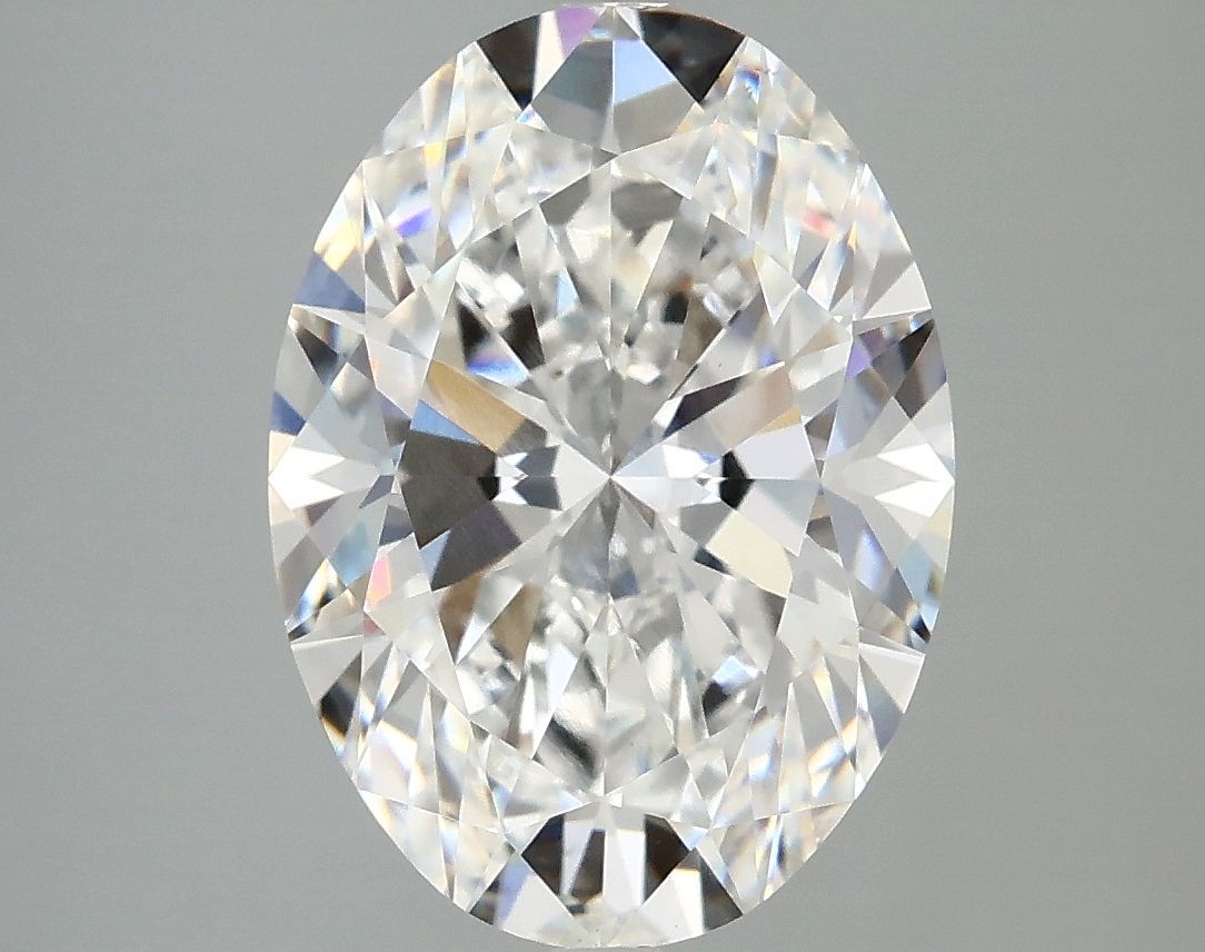 3.96 ct. oval Lab Grown Diamond front image