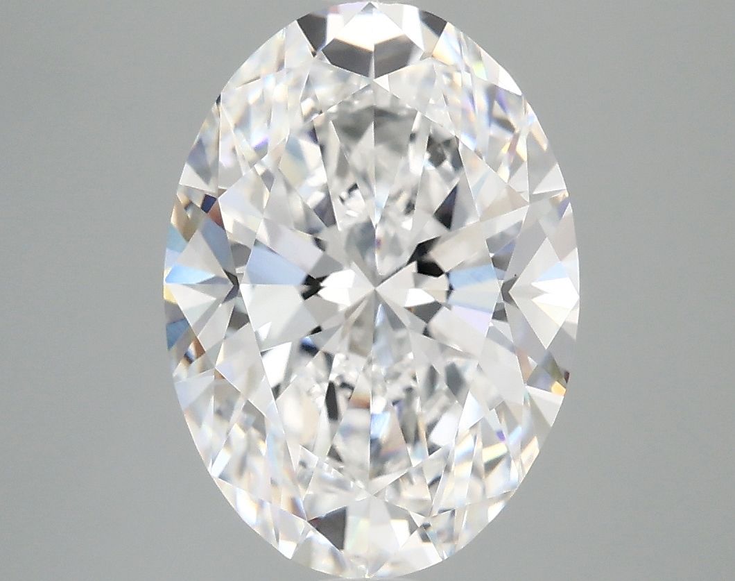3.93 ct. oval Lab Grown Diamond front image