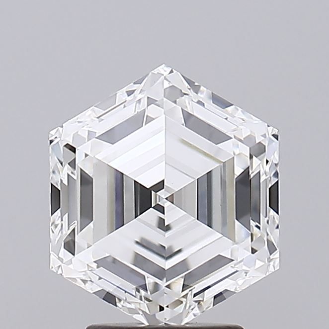3.57 ct lab-grown Hexagonal Diamond