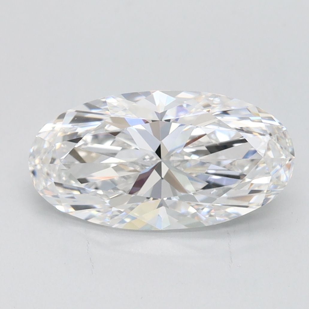 1.38 ct. oval Lab Grown Diamond front image