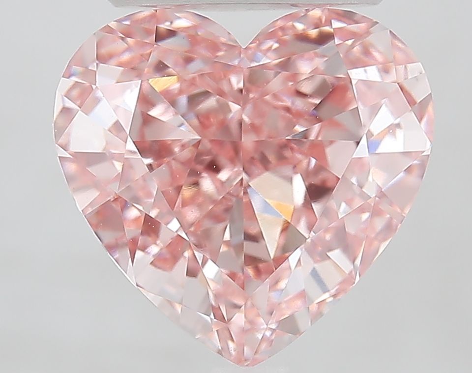 5.06 ct. heart Lab Grown Diamond front image