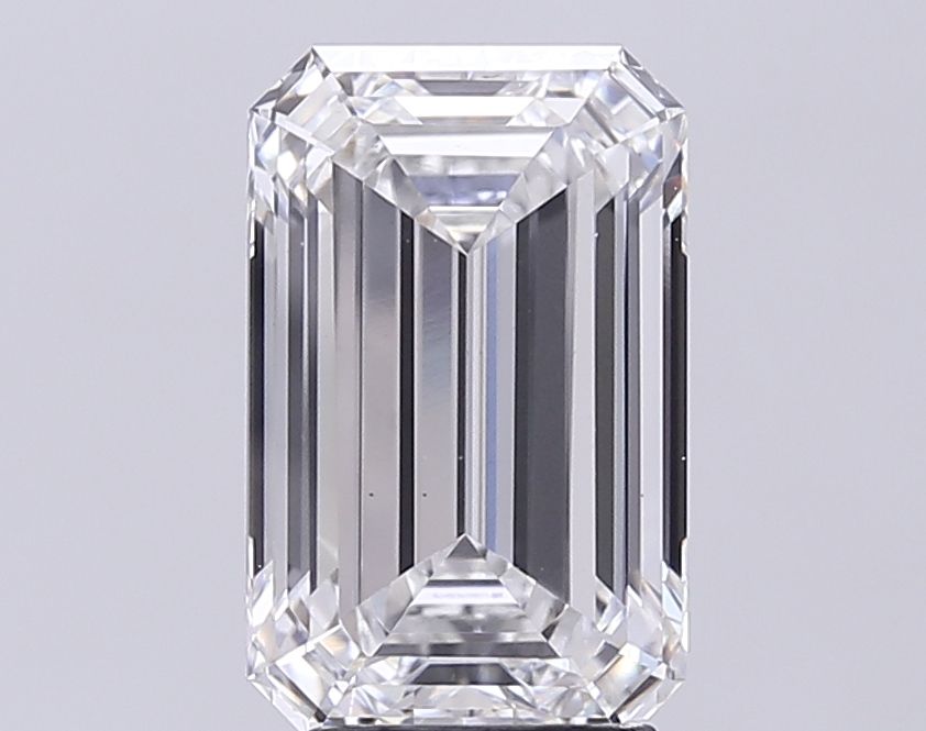 4.02 ct. emerald Lab Grown Diamond front image