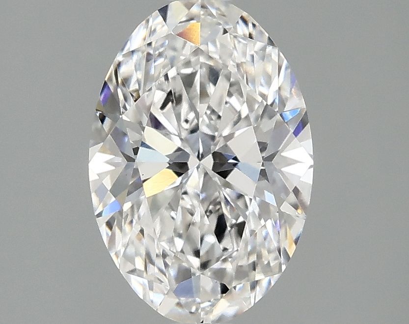 1.44 ct. oval Lab Grown Diamond front image