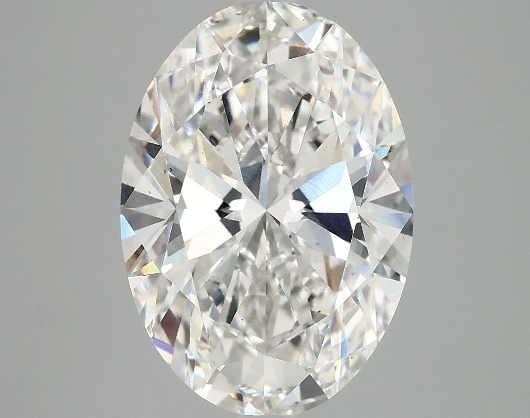 4.02 ct. oval Lab Grown Diamond front image
