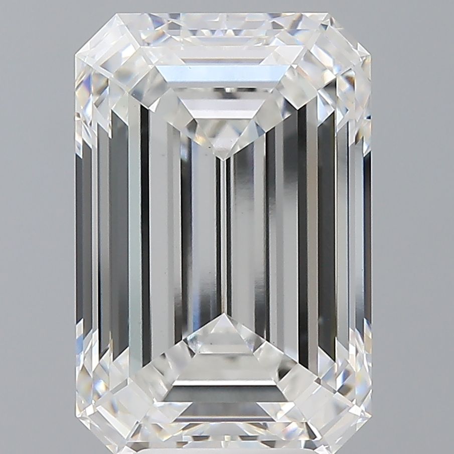 7.10 ct. emerald Lab Grown Diamond front image
