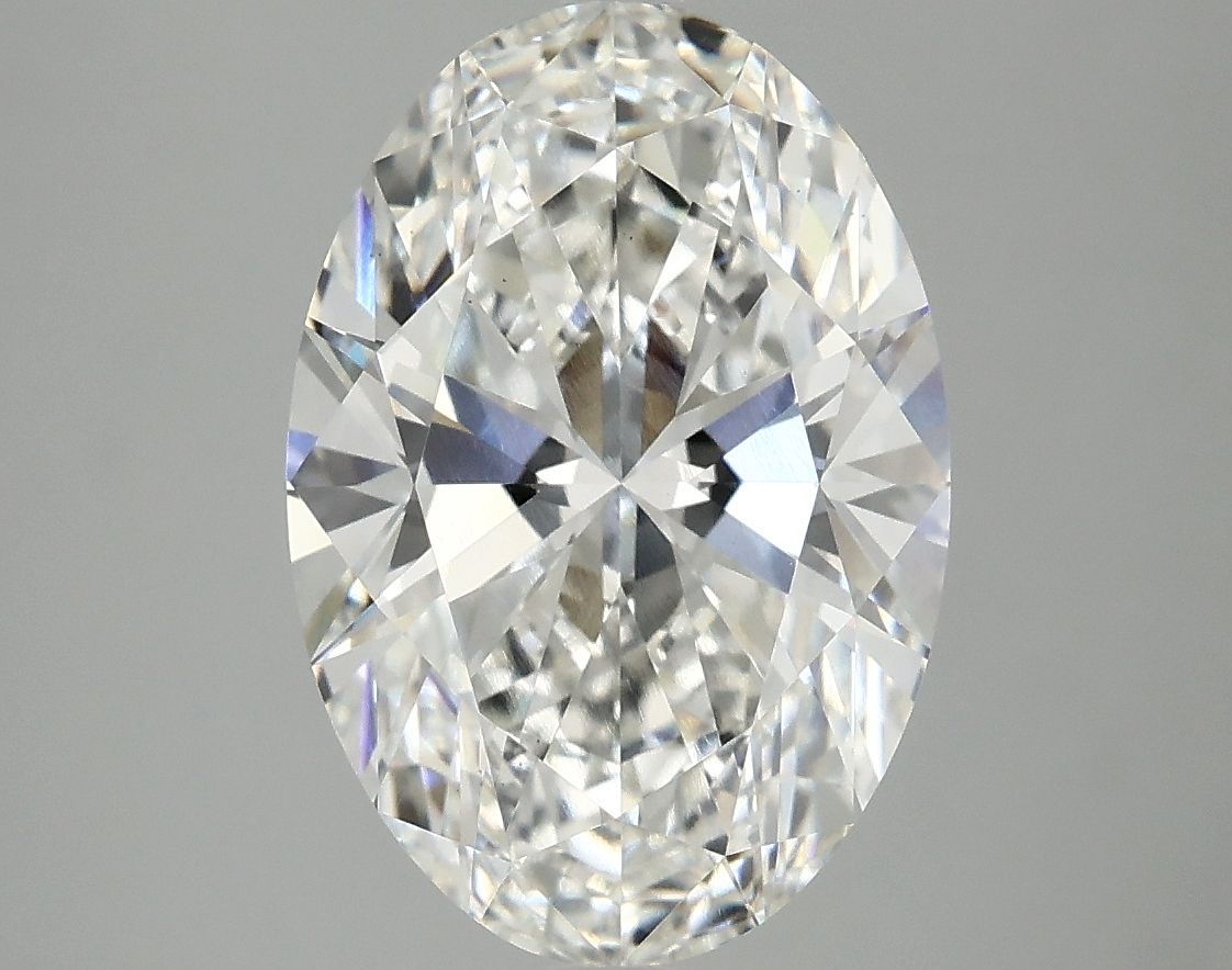 3.84 ct. oval Lab Grown Diamond front image
