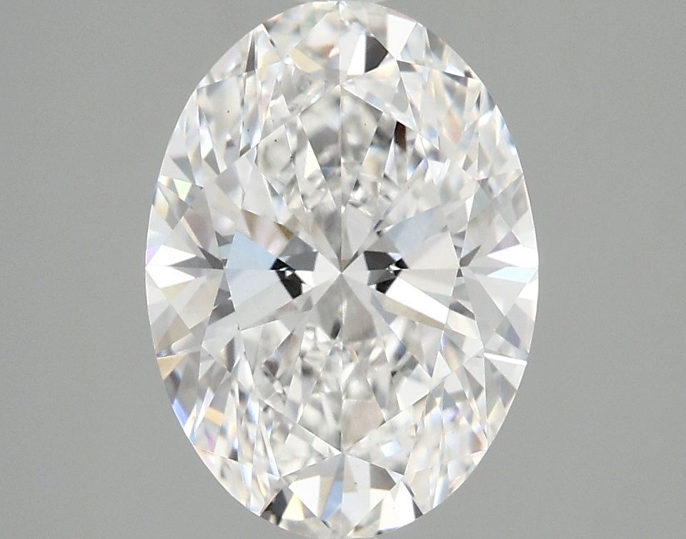 3.02 ct. oval Lab Grown Diamond front image