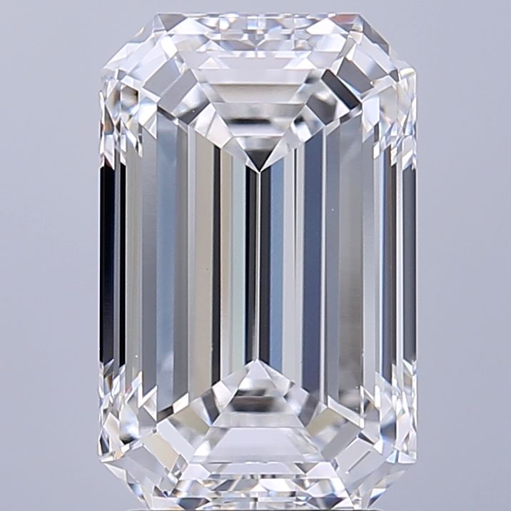 3.27 ct. emerald Lab Grown Diamond front image