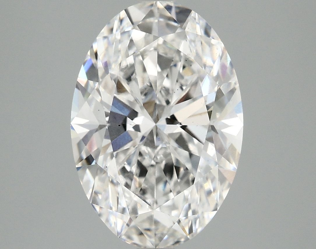 3.98 ct. oval Lab Grown Diamond front image