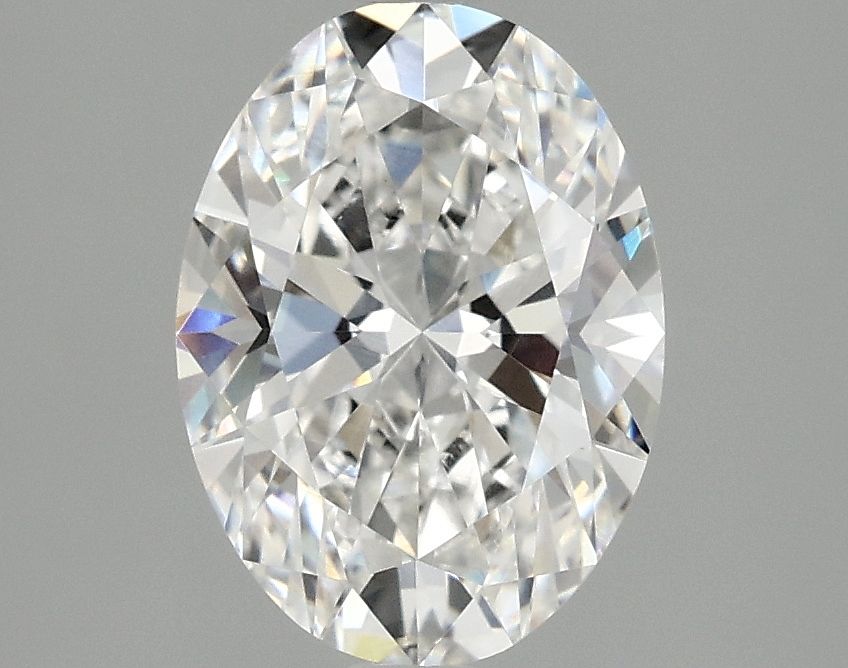 2.08 ct. oval Lab Grown Diamond front image