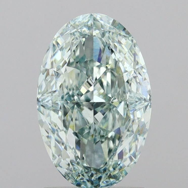 2.11 ct. oval Lab Grown Diamond front image