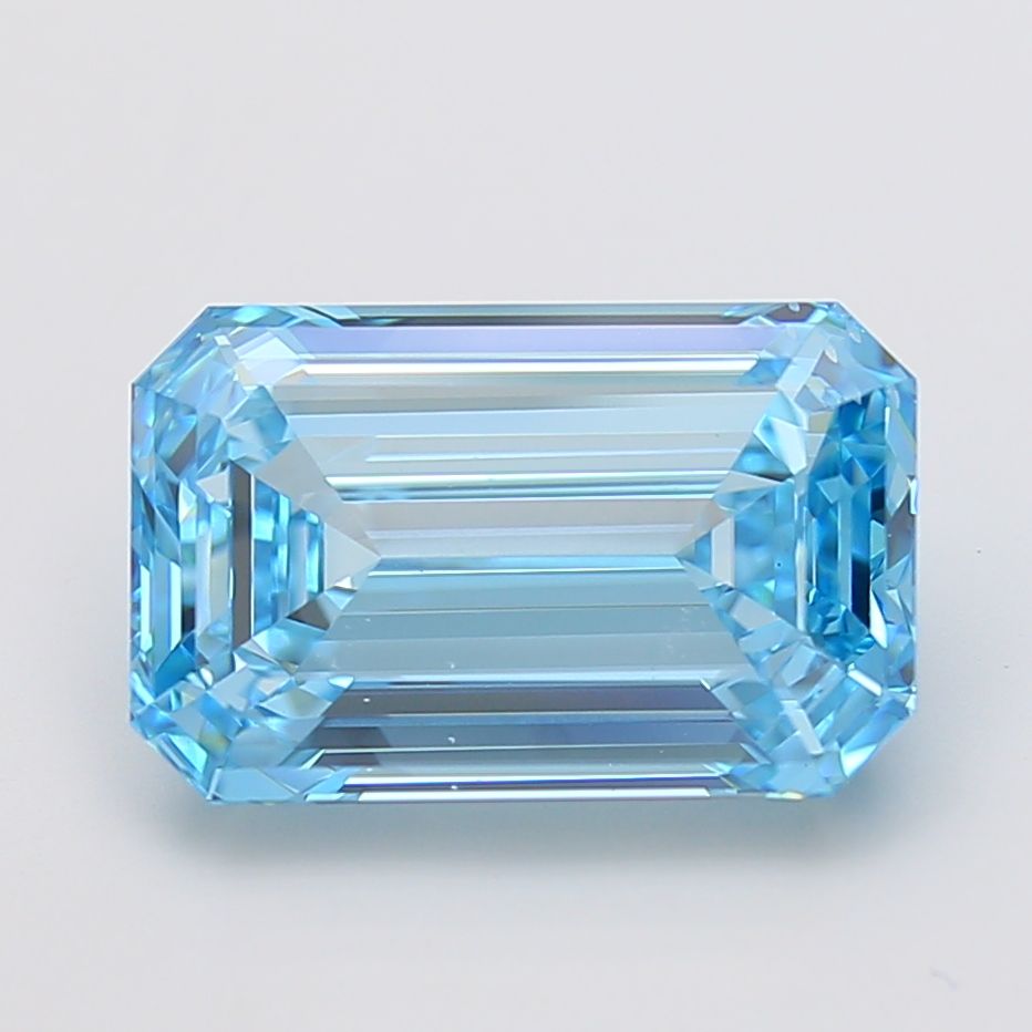 9.01 ct. emerald Lab Grown Diamond front image