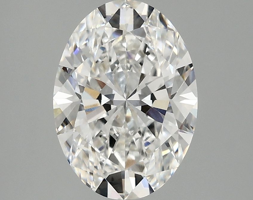 2.08 ct. oval Lab Grown Diamond front image
