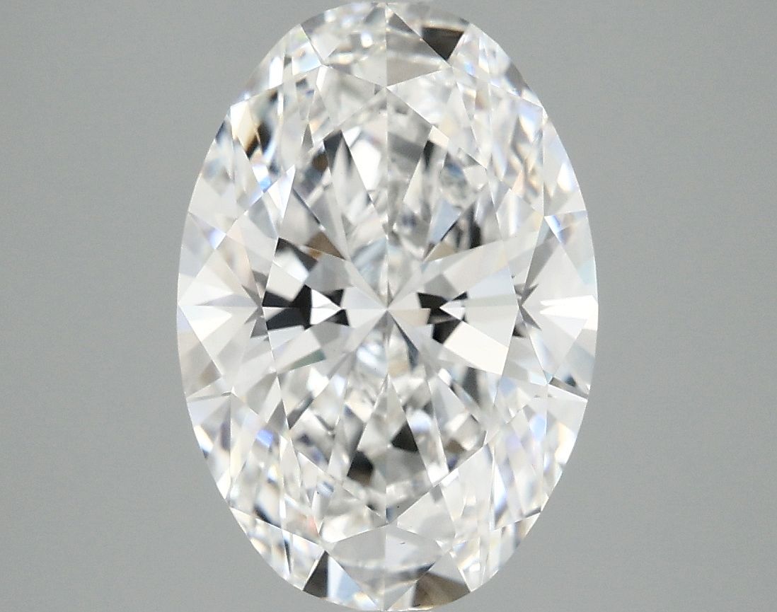 3.99 ct. oval Lab Grown Diamond front image