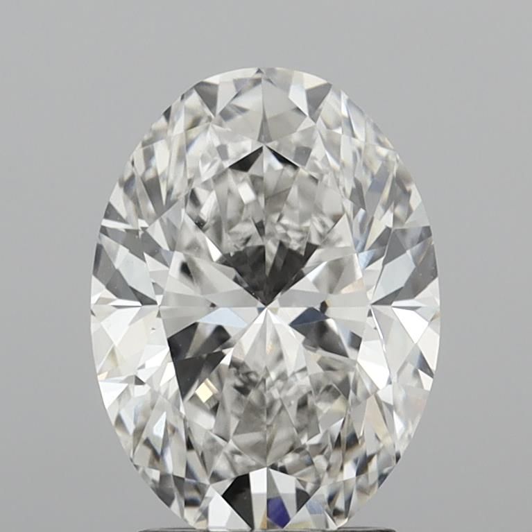 3.02 carat f VVS2 EX Cut IGI oval diamond