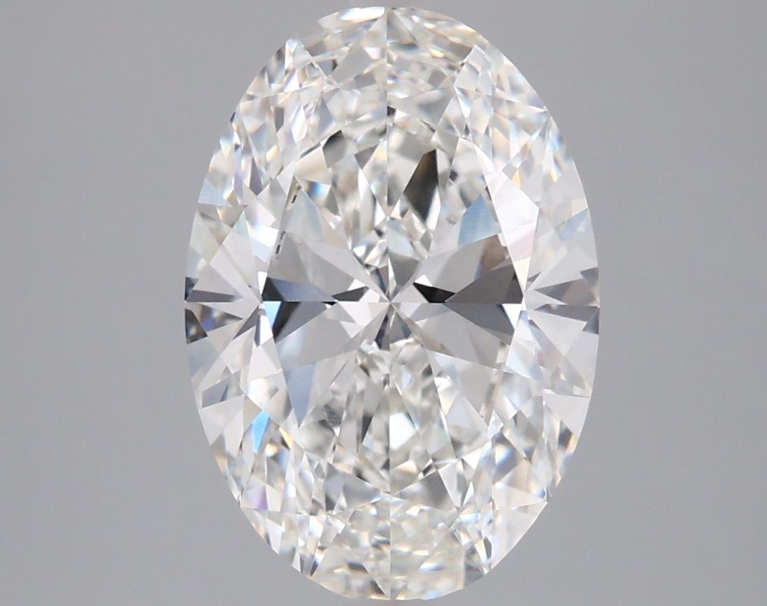 3.02 ct. oval Lab Grown Diamond front image