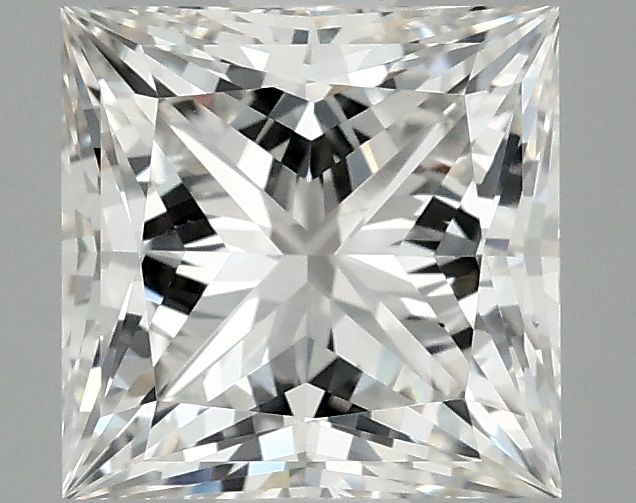 2.59 ct. princess Lab Grown Diamond front image