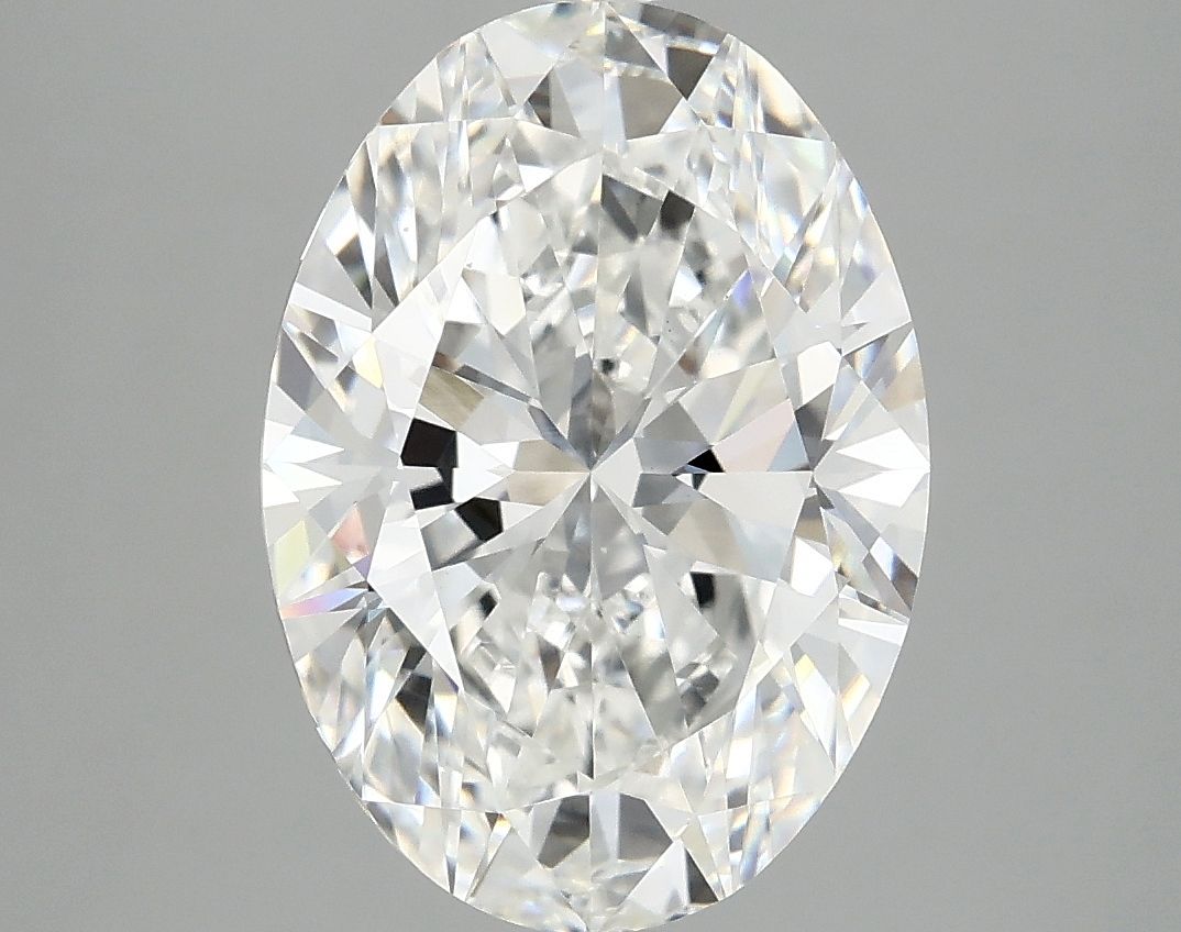 4.06 ct. oval Lab Grown Diamond front image