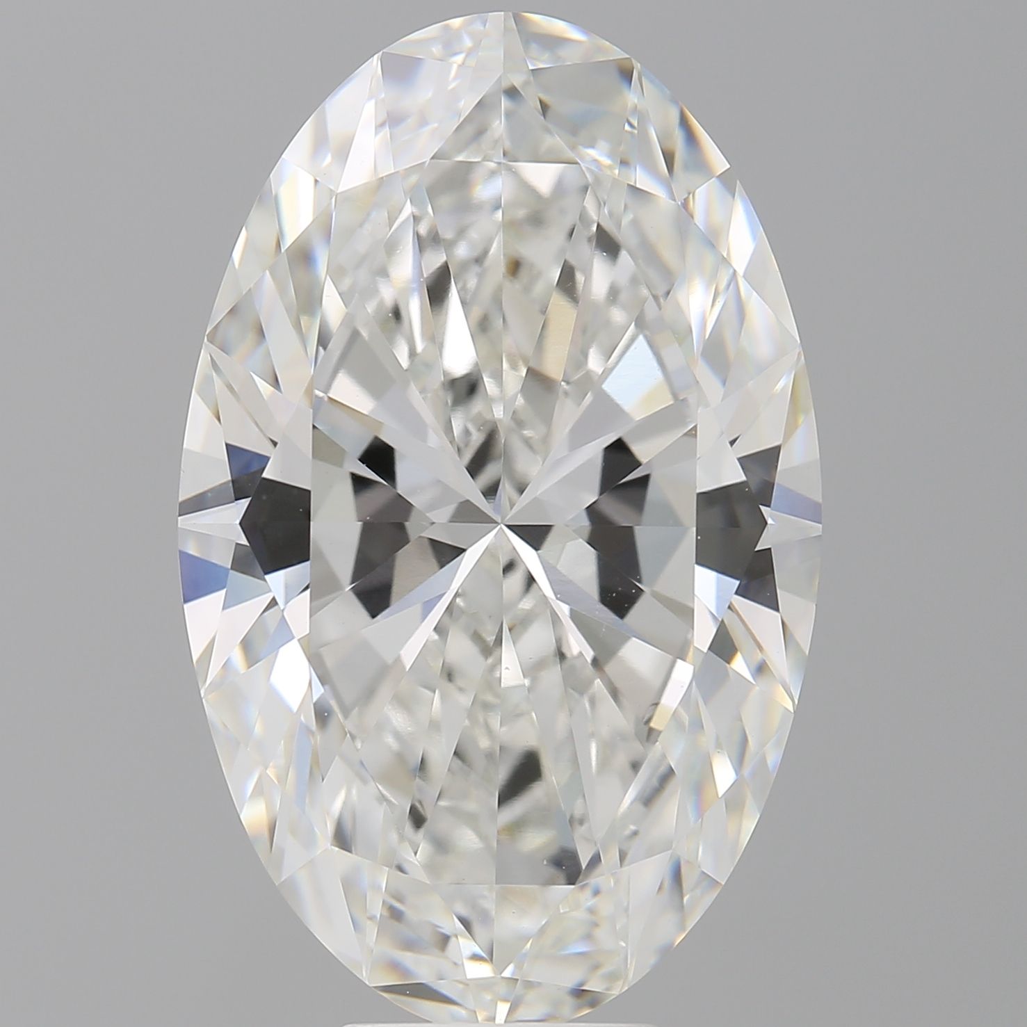 10.09 ct. oval Lab Grown Diamond front image