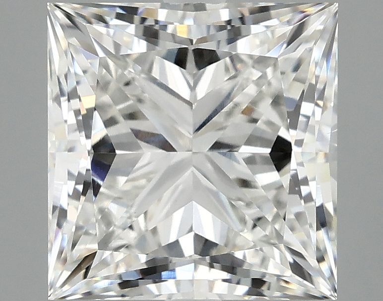4.02 ct. princess Lab Grown Diamond front image