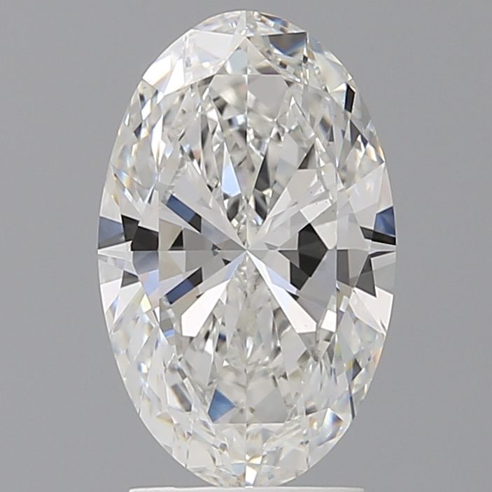 2.60 ct. oval Lab Grown Diamond front image