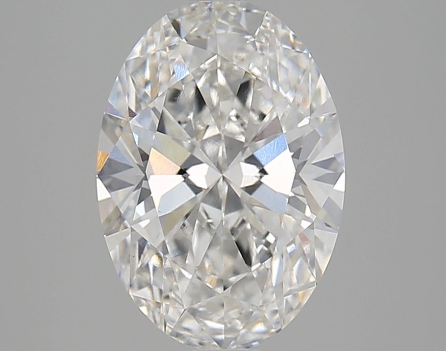 2.10 ct. oval Lab Grown Diamond front image