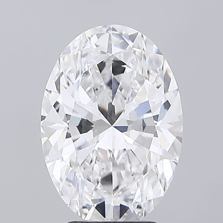 3.63 ct. oval Lab Grown Diamond front image