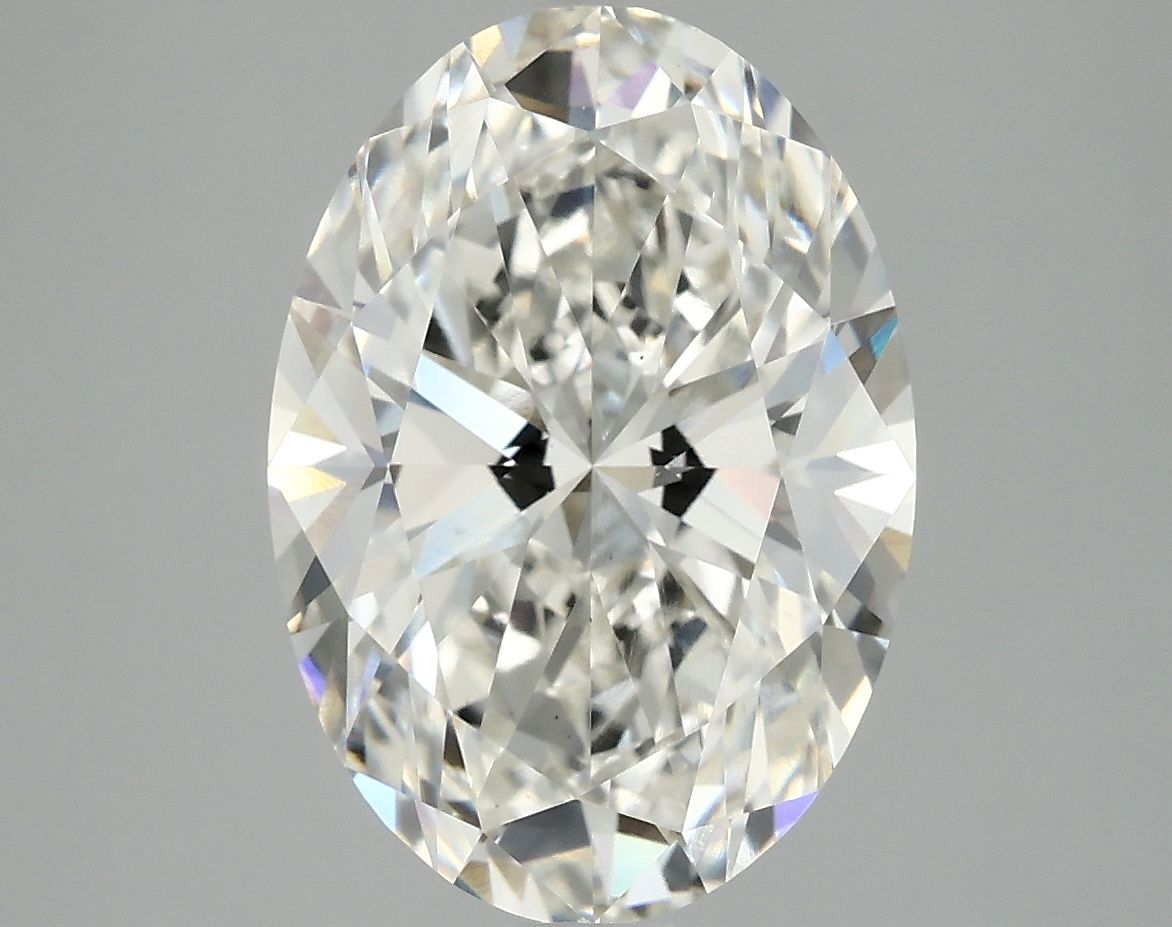 4.05 ct. oval Lab Grown Diamond front image