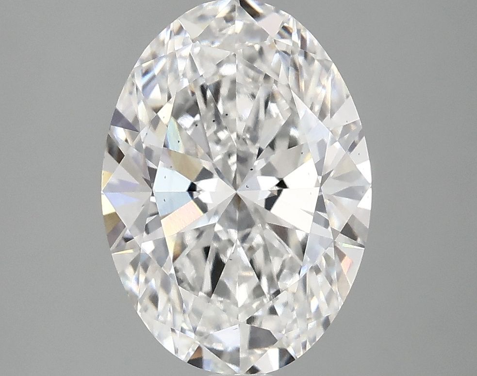 3.01 ct. oval Lab Grown Diamond front image