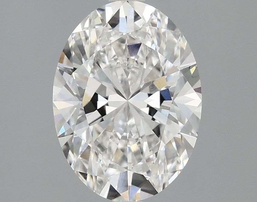 2.06 ct. oval Lab Grown Diamond front image