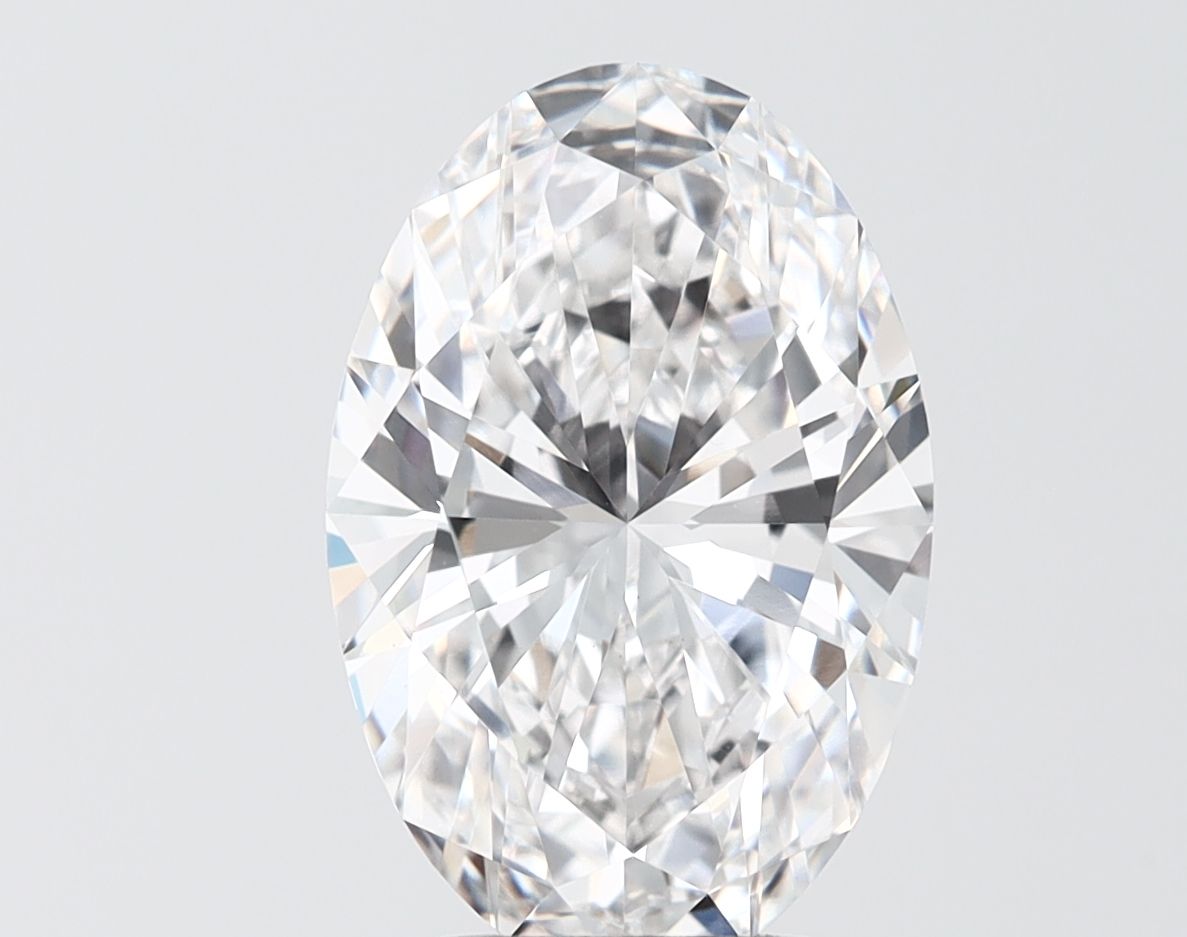 4.06 ct. oval Lab Grown Diamond front image