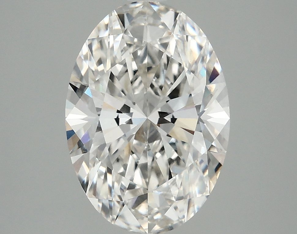 3.02 ct. oval Lab Grown Diamond front image